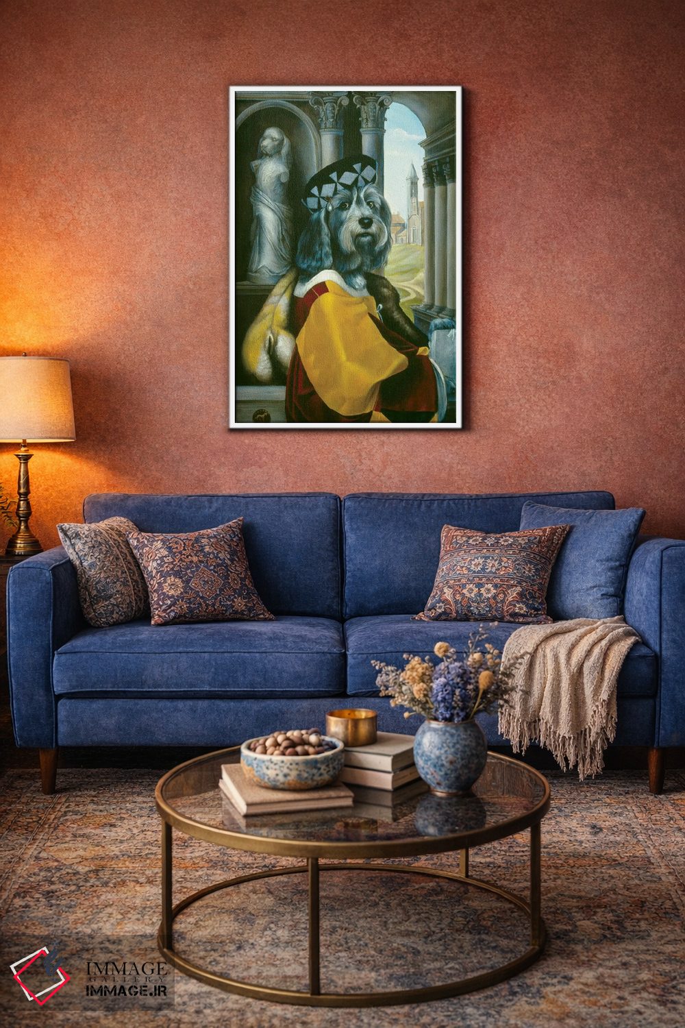 تابلو دکوراتیو سیدی اثر ملیندا کوپر - D4W