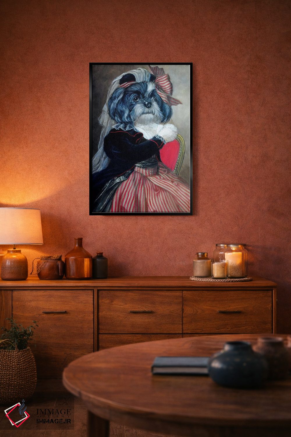 تابلو دکوراتیو ساندی اثر ملیندا کوپر - D4B