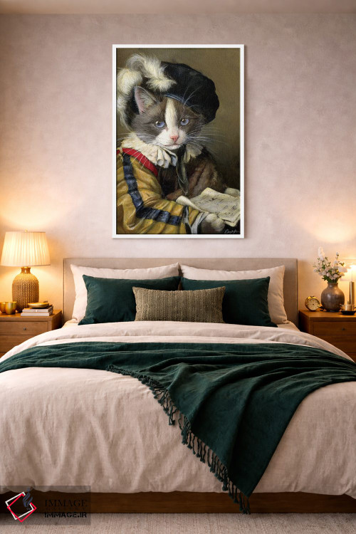 تابلو دکوراتیو یوشی خواننده اثر ملیندا کوپر - D2W