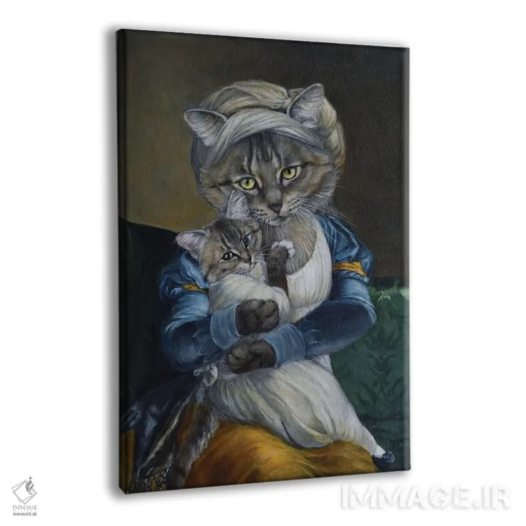 تابلو دکوراتیو ماریانا اثر ملیندا کوپر - نمای پرسپکتیو محصول