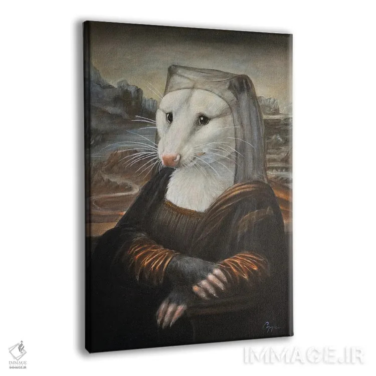 تابلو دکوراتیو مونا پوزوم اثر ملیندا کوپر - نمای پرسپکتیو محصول