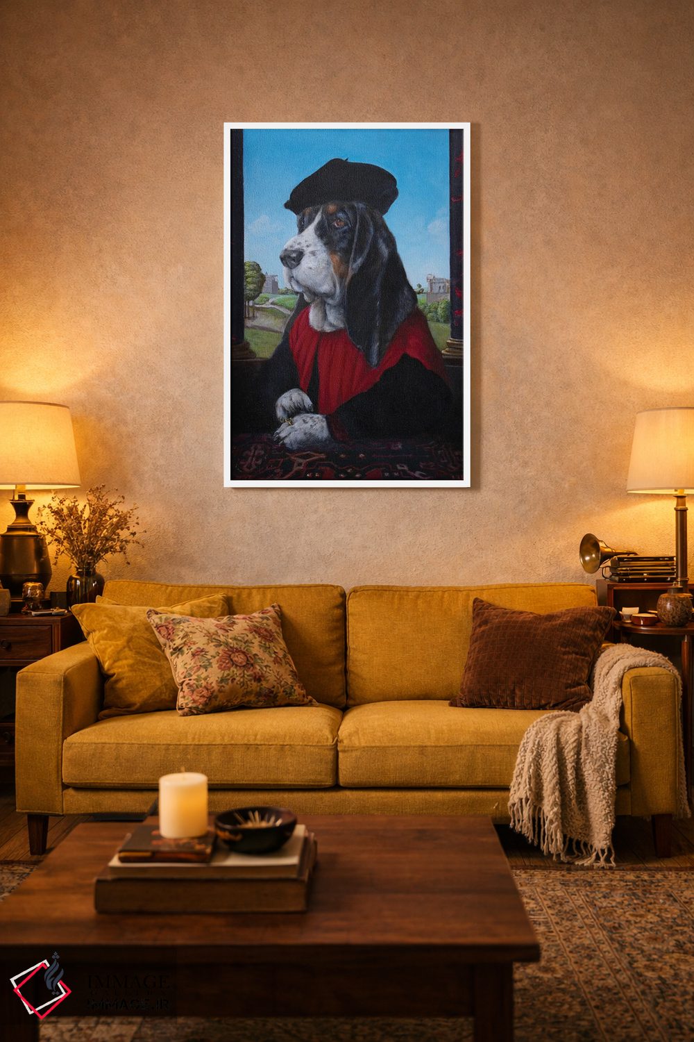 تابلو دکوراتیو جینو اثر ملیندا کوپر - D2W