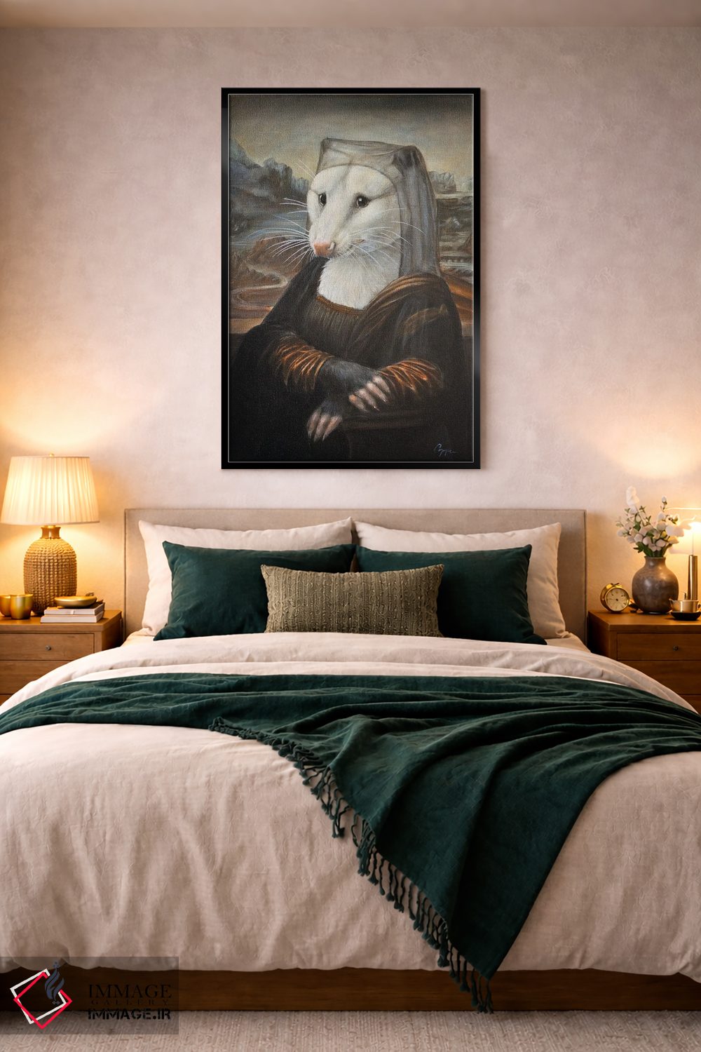 تابلو دکوراتیو مونا پوزوم اثر ملیندا کوپر - D4B