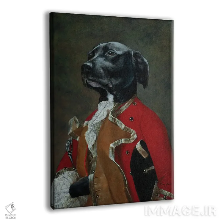 تابلو دکوراتیو دویزل اثر ملیندا کوپر - نمای پرسپکتیو محصول