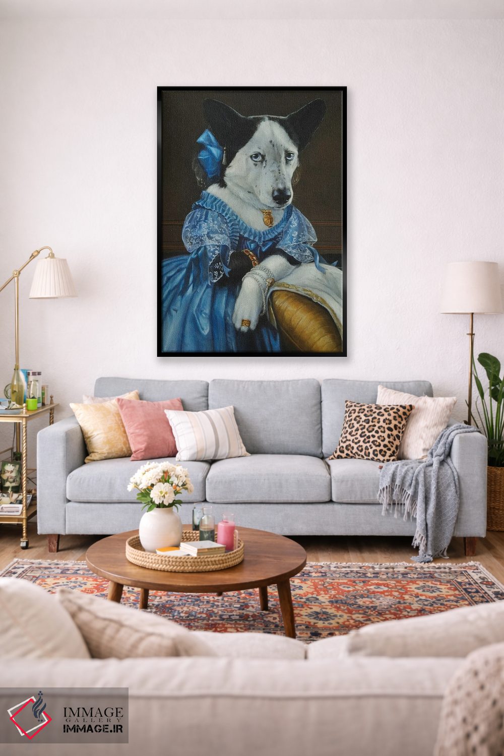 تابلو دکوراتیو فرشته اثر ملیندا کوپر - D1B