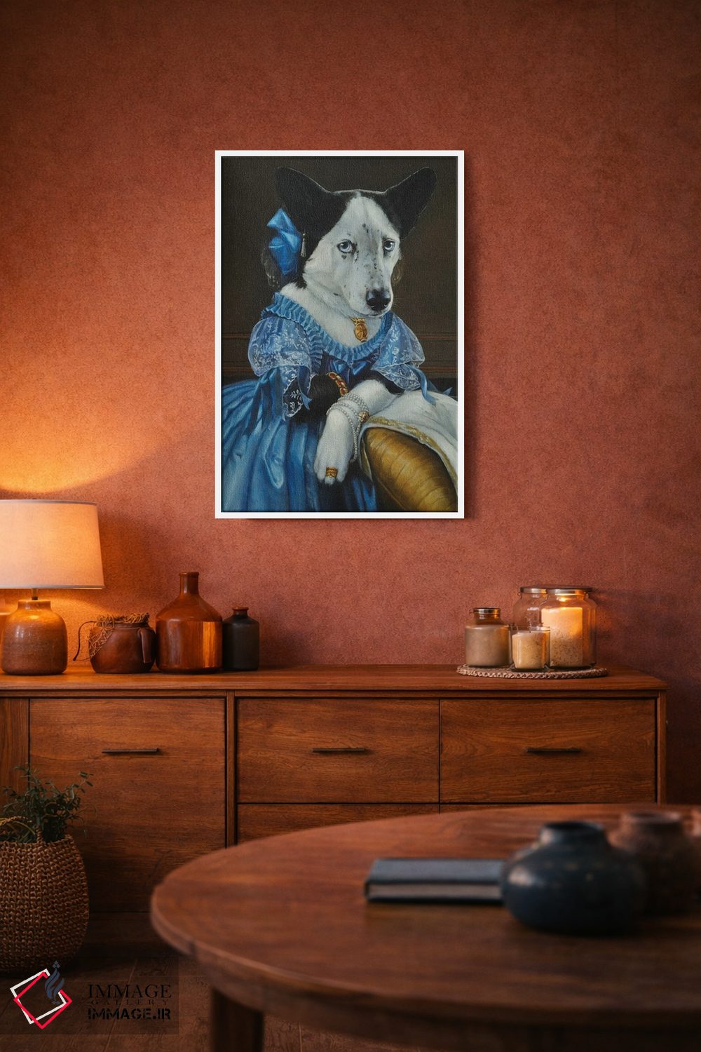 تابلو دکوراتیو فرشته اثر ملیندا کوپر - D3W