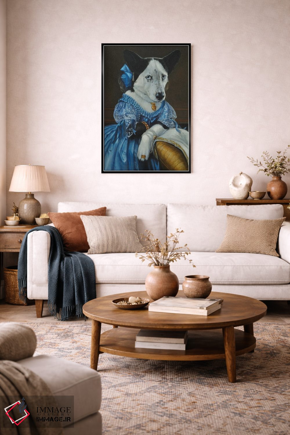 تابلو دکوراتیو فرشته اثر ملیندا کوپر - D4B