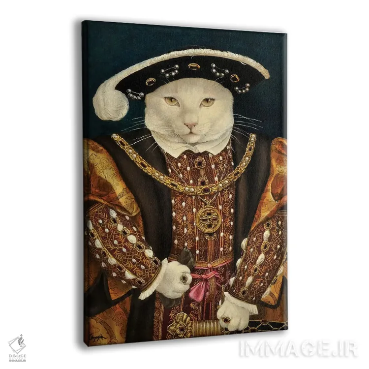 تابلو دکوراتیو بابا هشتم اثر ملیندا کوپر - نمای پرسپکتیو محصول