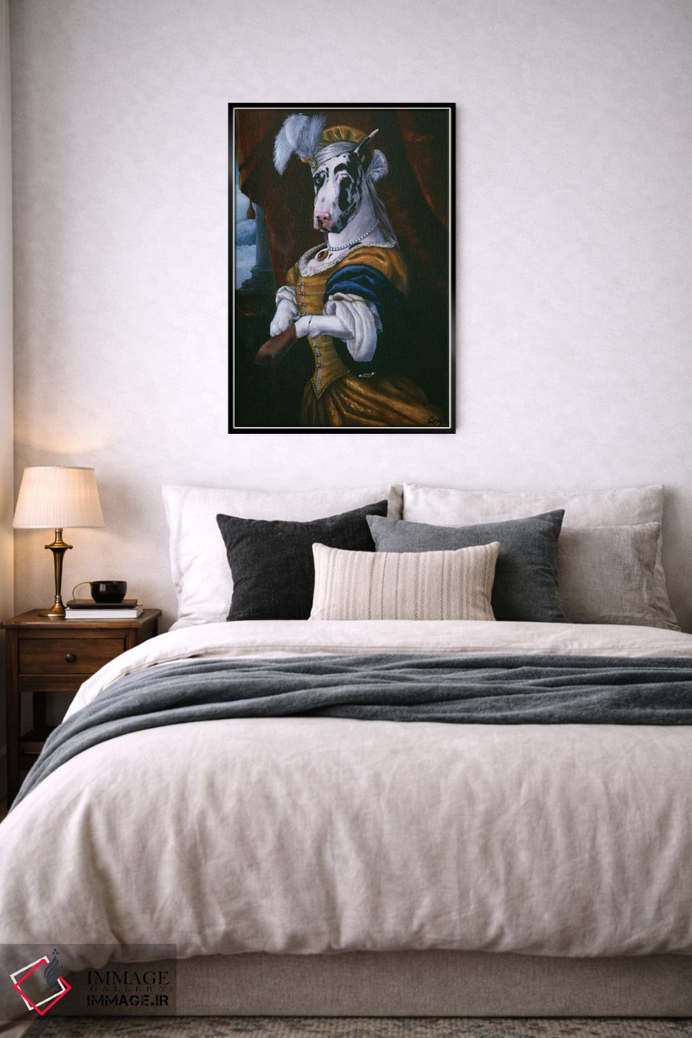 تابلو دکوراتیو علی اثر ملیندا کوپر - D6B