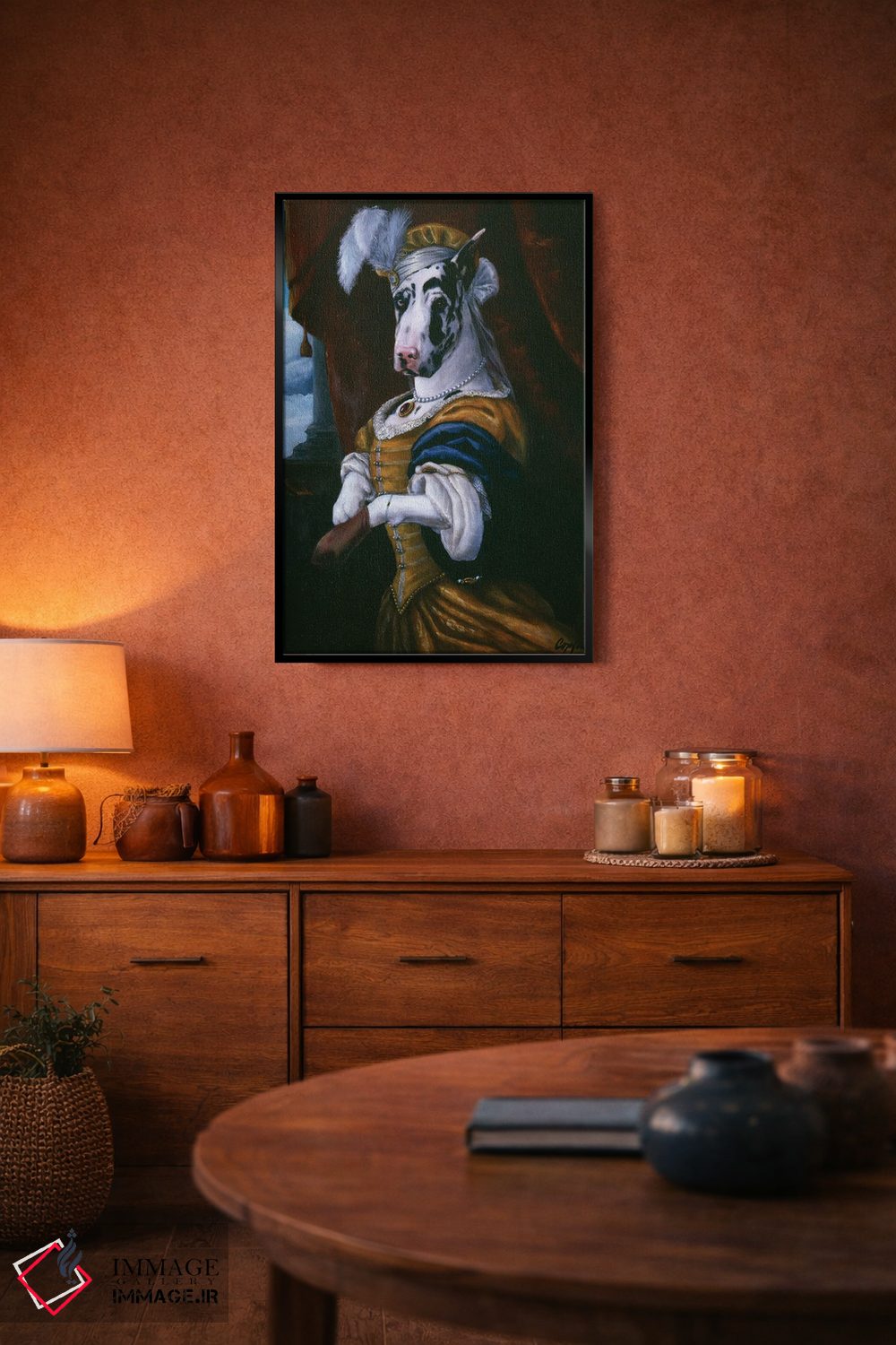 تابلو دکوراتیو علی اثر ملیندا کوپر - D4B