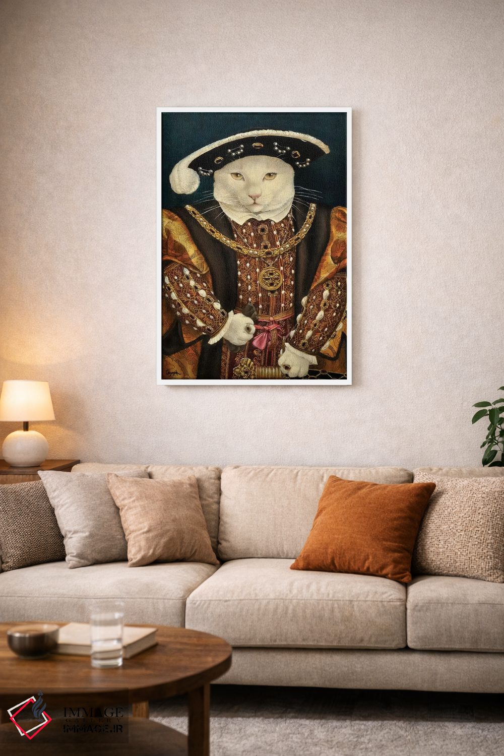 تابلو دکوراتیو بابا هشتم اثر ملیندا کوپر - D2W