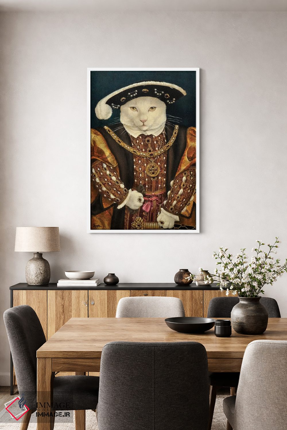 تابلو دکوراتیو بابا هشتم اثر ملیندا کوپر - D3W