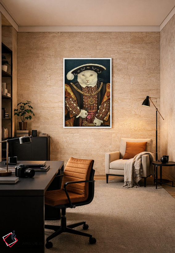 تابلو دکوراتیو بابا هشتم اثر ملیندا کوپر - D6W
