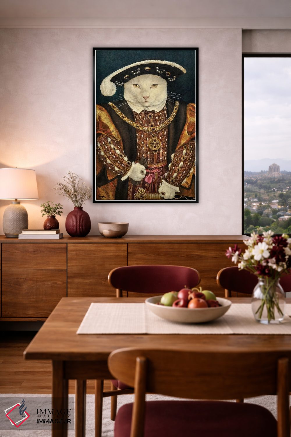 تابلو دکوراتیو بابا هشتم اثر ملیندا کوپر - D5B