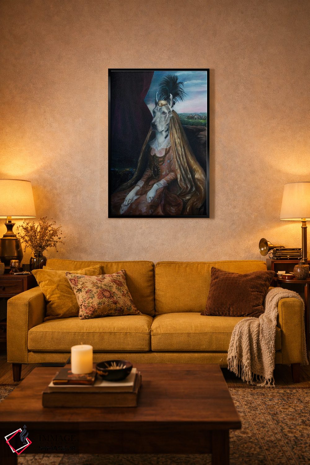 تابلو دکوراتیو آپاچی اثر ملیندا کوپر - D3B