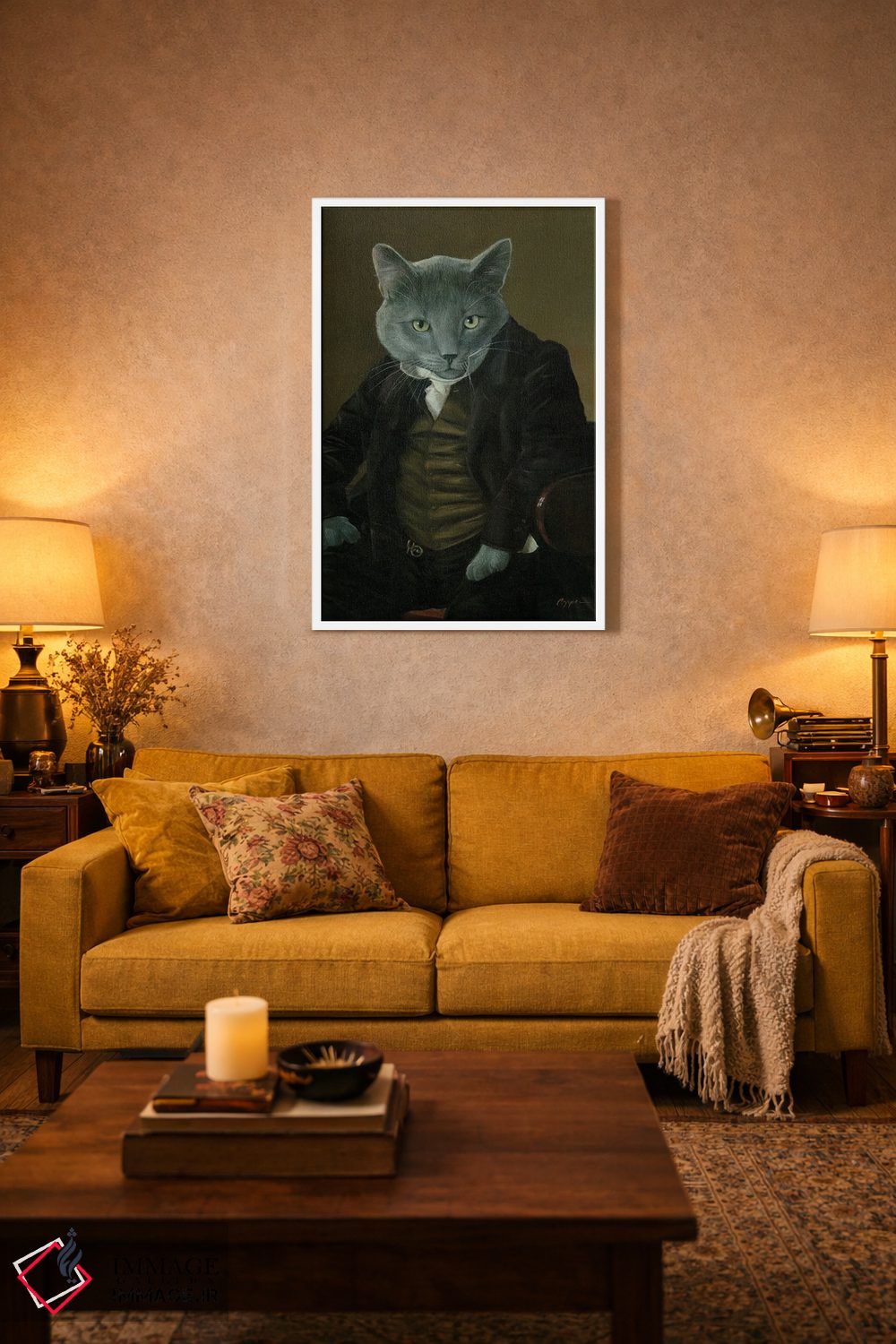 تابلو دکوراتیو اسکار اثر ملیندا کوپر - D1W