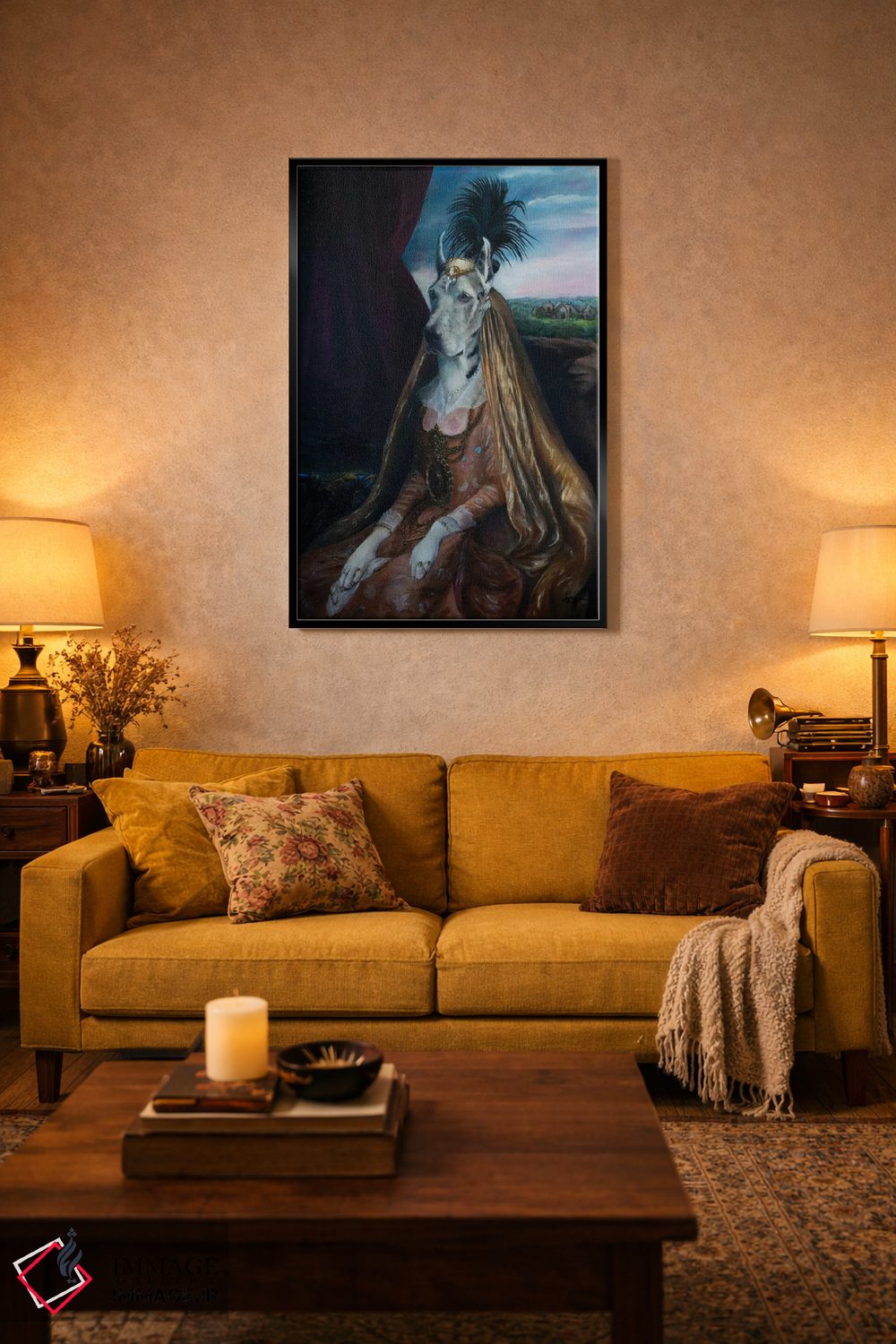 تابلو دکوراتیو آپاچی اثر ملیندا کوپر - D4B