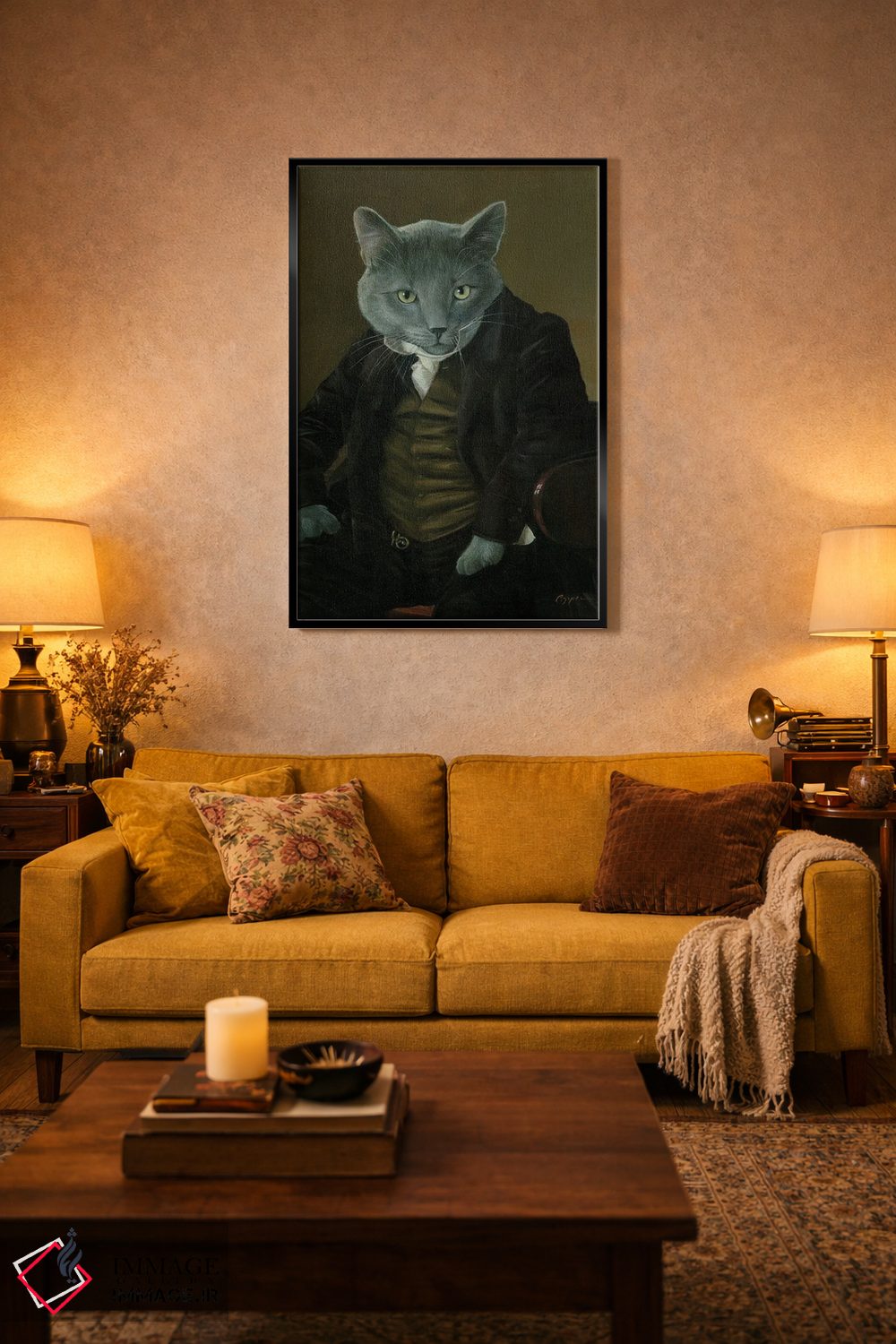 تابلو دکوراتیو اسکار اثر ملیندا کوپر - D4B