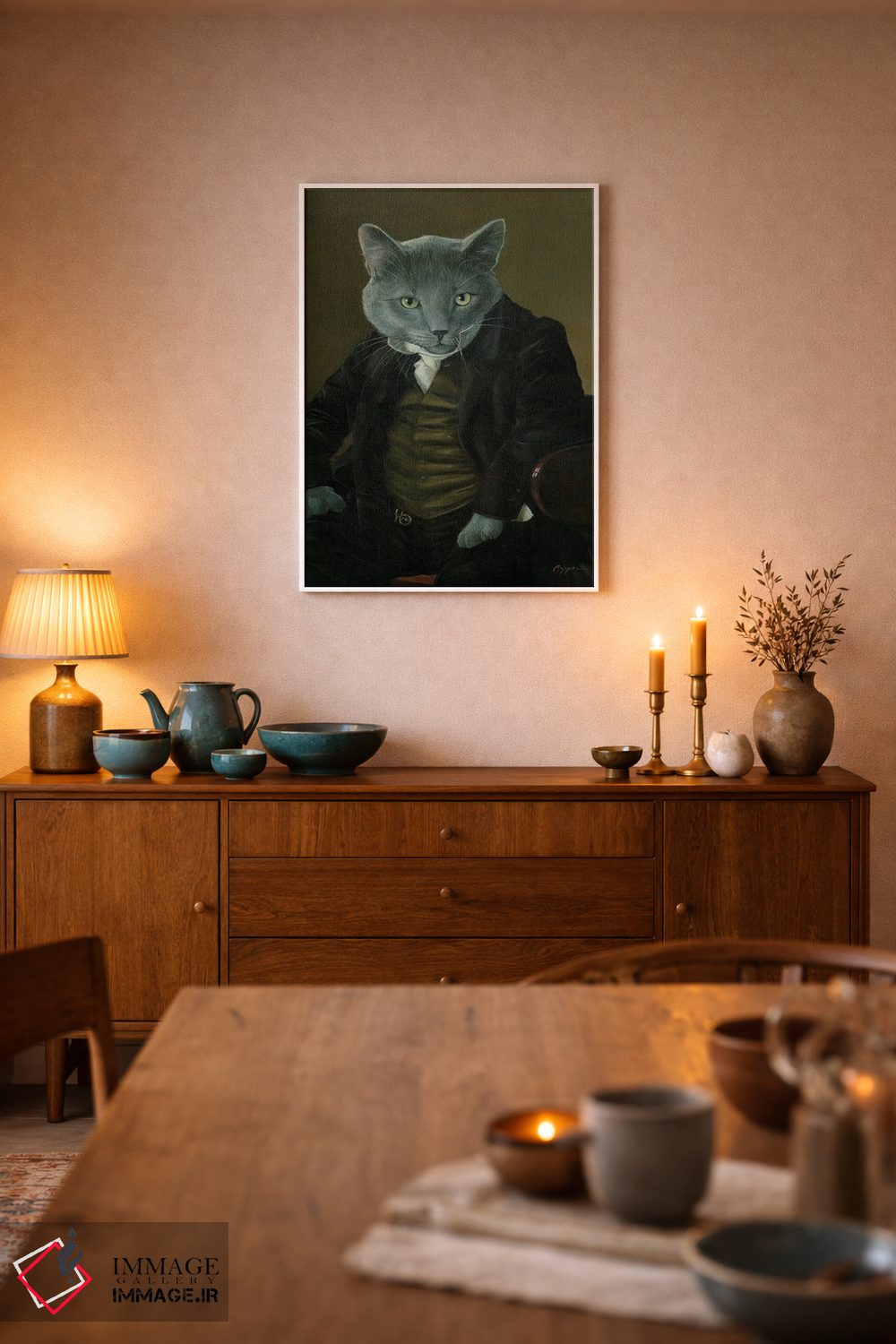 تابلو دکوراتیو اسکار اثر ملیندا کوپر - D5W