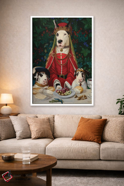 تابلو دکوراتیو جواهرات کوئین اثر ملیندا کوپر - D1W