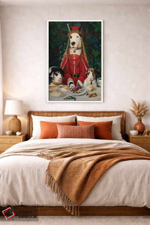 تابلو دکوراتیو جواهرات کوئین اثر ملیندا کوپر - D3W