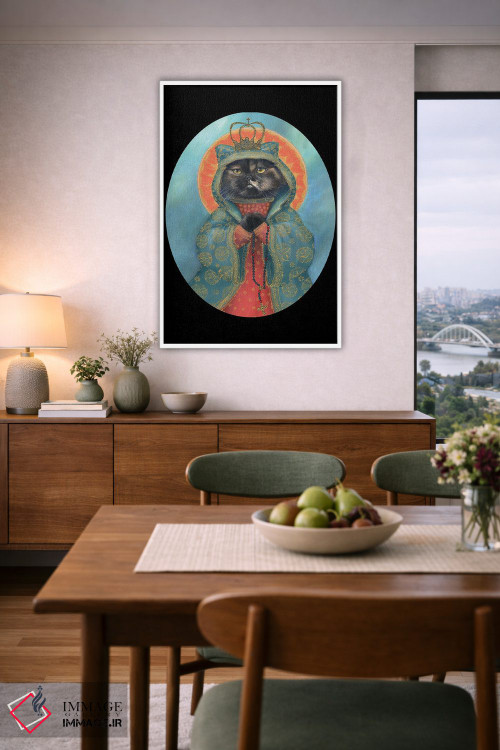 تابلو دکوراتیو نخودفرنگی شیرین اثر ملیندا کوپر - D6W