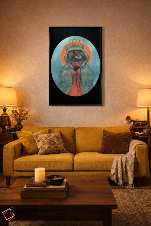 تابلو دکوراتیو نخودفرنگی شیرین اثر ملیندا کوپر - D5B