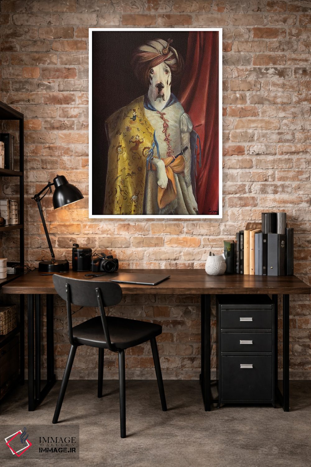 تابلو دکوراتیو یتی اثر ملیندا کوپر - D4W