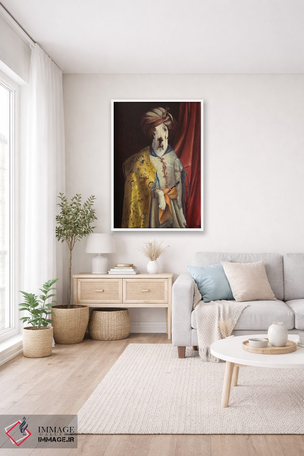 تابلو دکوراتیو یتی اثر ملیندا کوپر - D3W