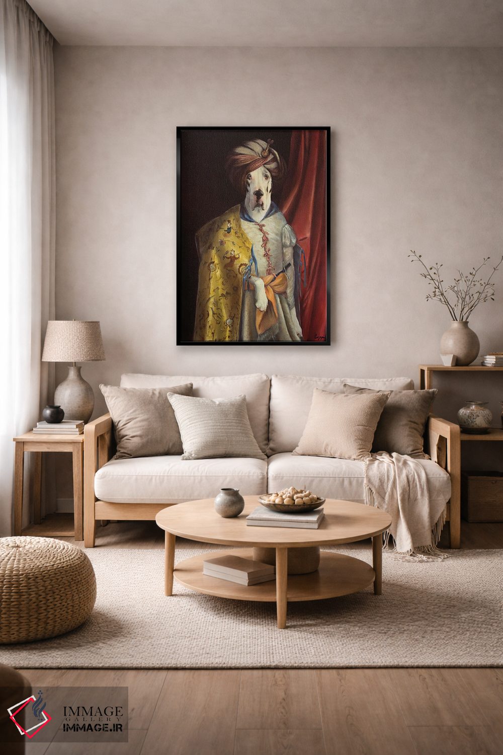 تابلو دکوراتیو یتی اثر ملیندا کوپر - D5B