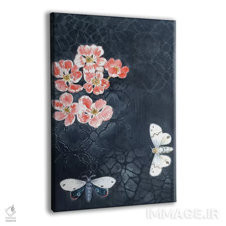 تابلو مدرن شب پره های شبانه اثر میری اشت - نمای پرسپکتیو محصول