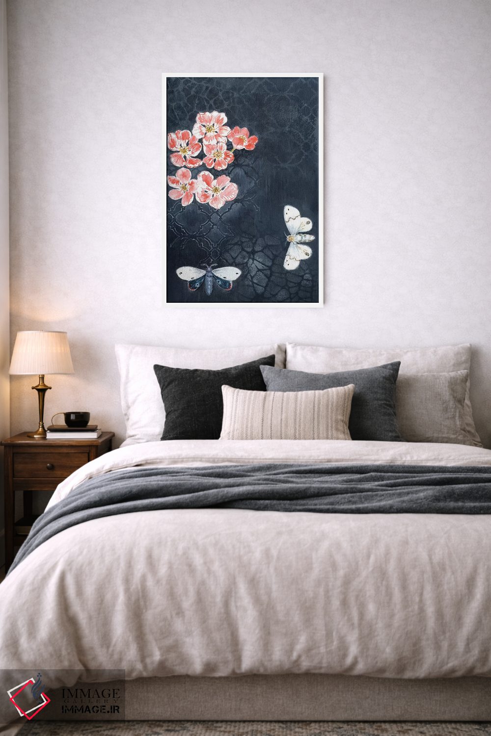 تابلو مدرن شب پره های شبانه اثر میری اشت - D6W