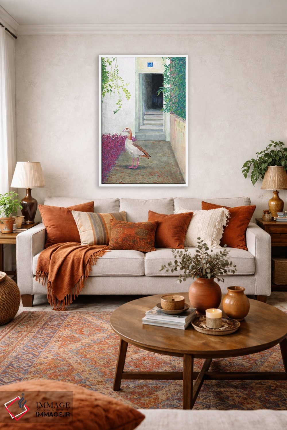 تابلو دکوراتیو غاز مصری اثر میری اشت - D1W