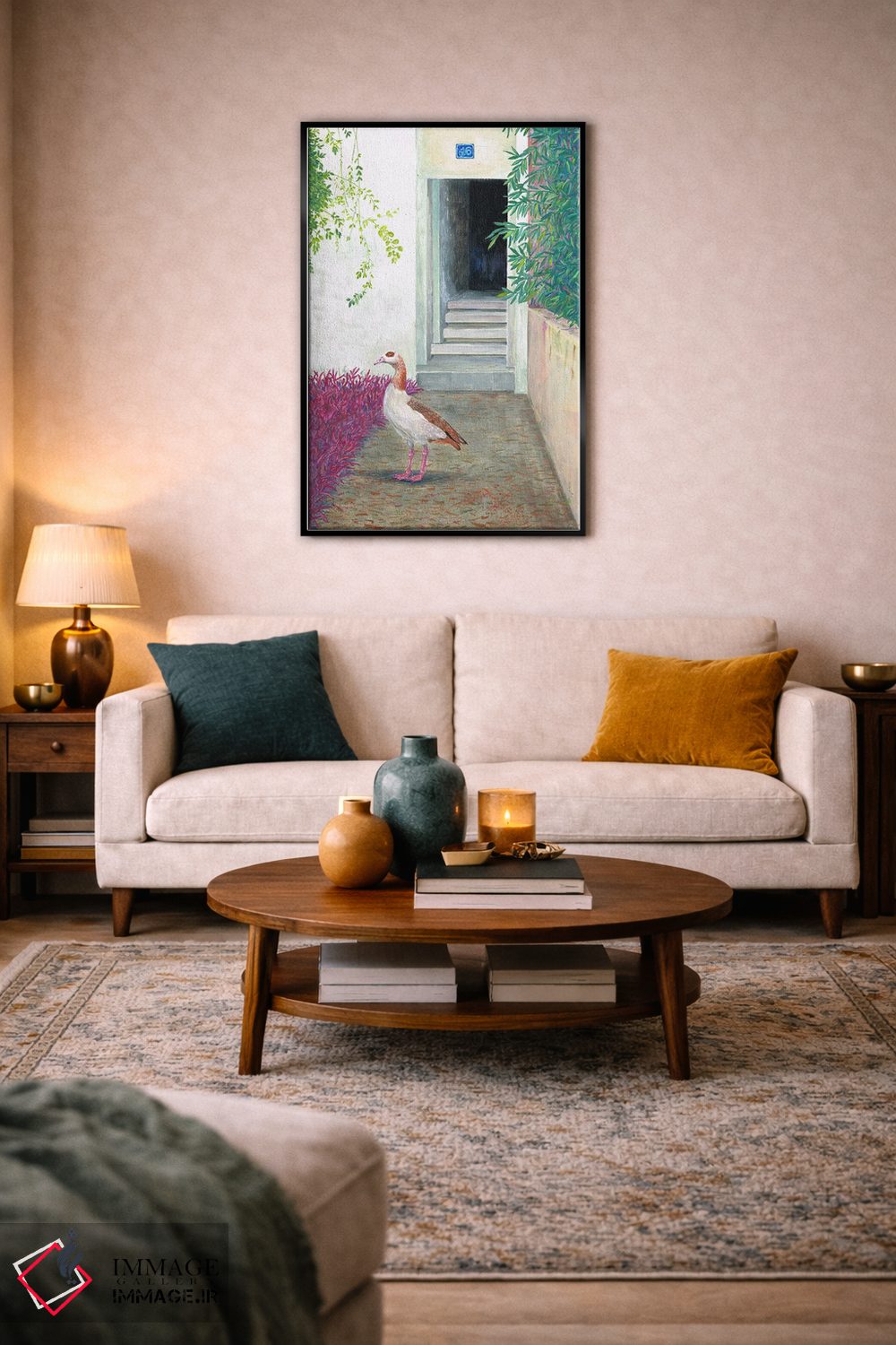 تابلو دکوراتیو غاز مصری اثر میری اشت - D3B