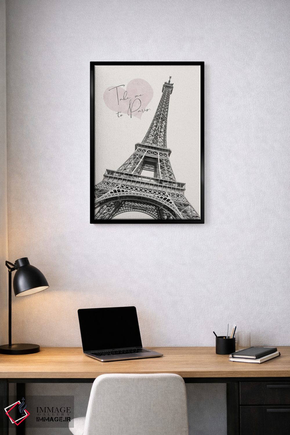 تابلو دکوراتیو برج ایفل رمانتیک اثر ملانی ویولا - D1B