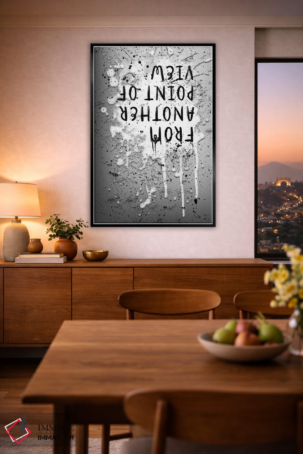 تابلو دکوراتیو از دیدگاهی دیگر اثر ملانی ویولا - D3B