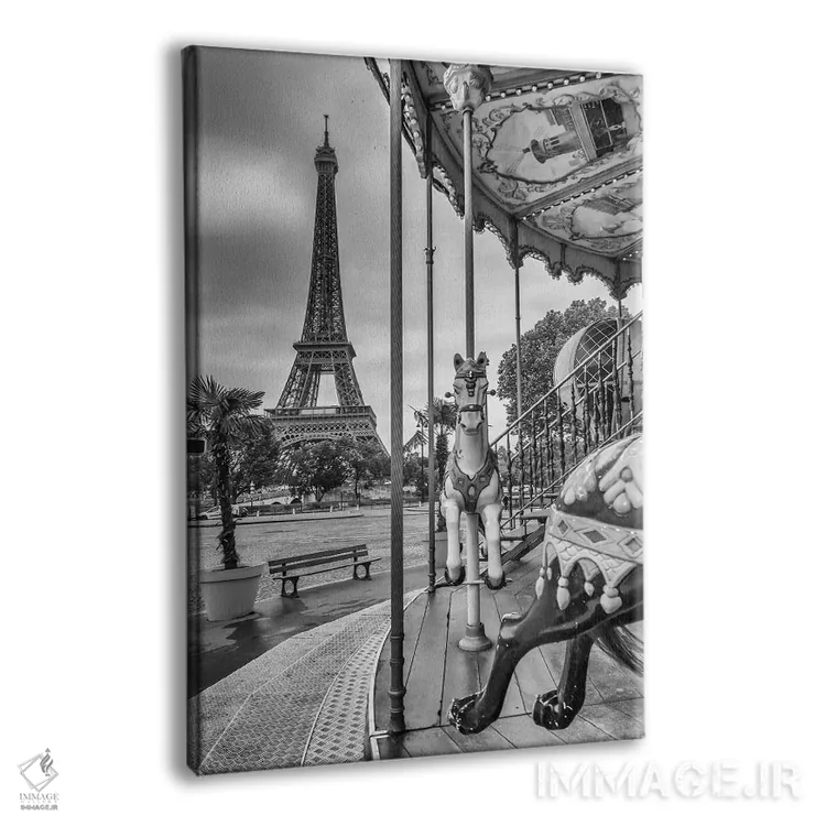 تابلو دکوراتیو پاریس معمولی اثر ملانی ویولا - نمای پرسپکتیو محصول