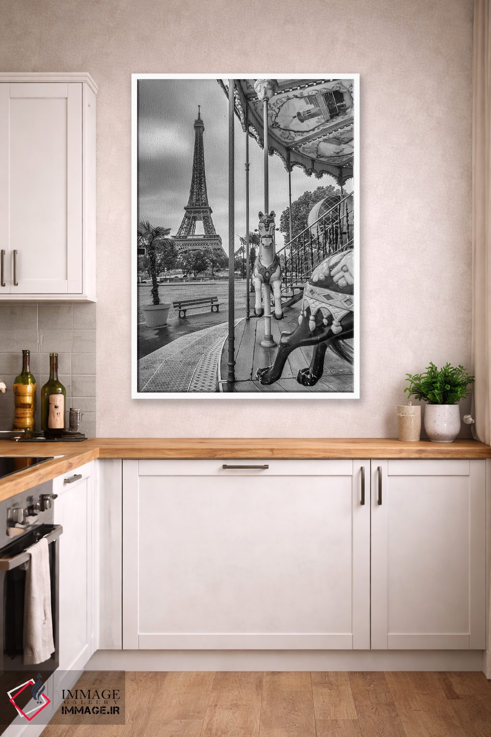 تابلو دکوراتیو پاریس معمولی اثر ملانی ویولا - D3W