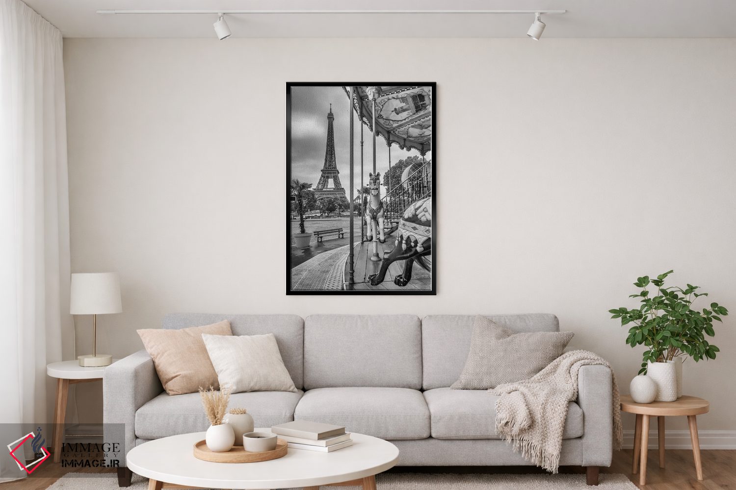 تابلو دکوراتیو پاریس معمولی اثر ملانی ویولا - D4B