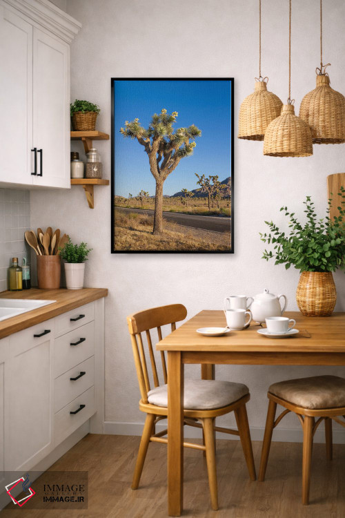 تابلو دکوراتیو درخت جاشوا کنار بلوار پارک اثر ملانی ویولا - D6B