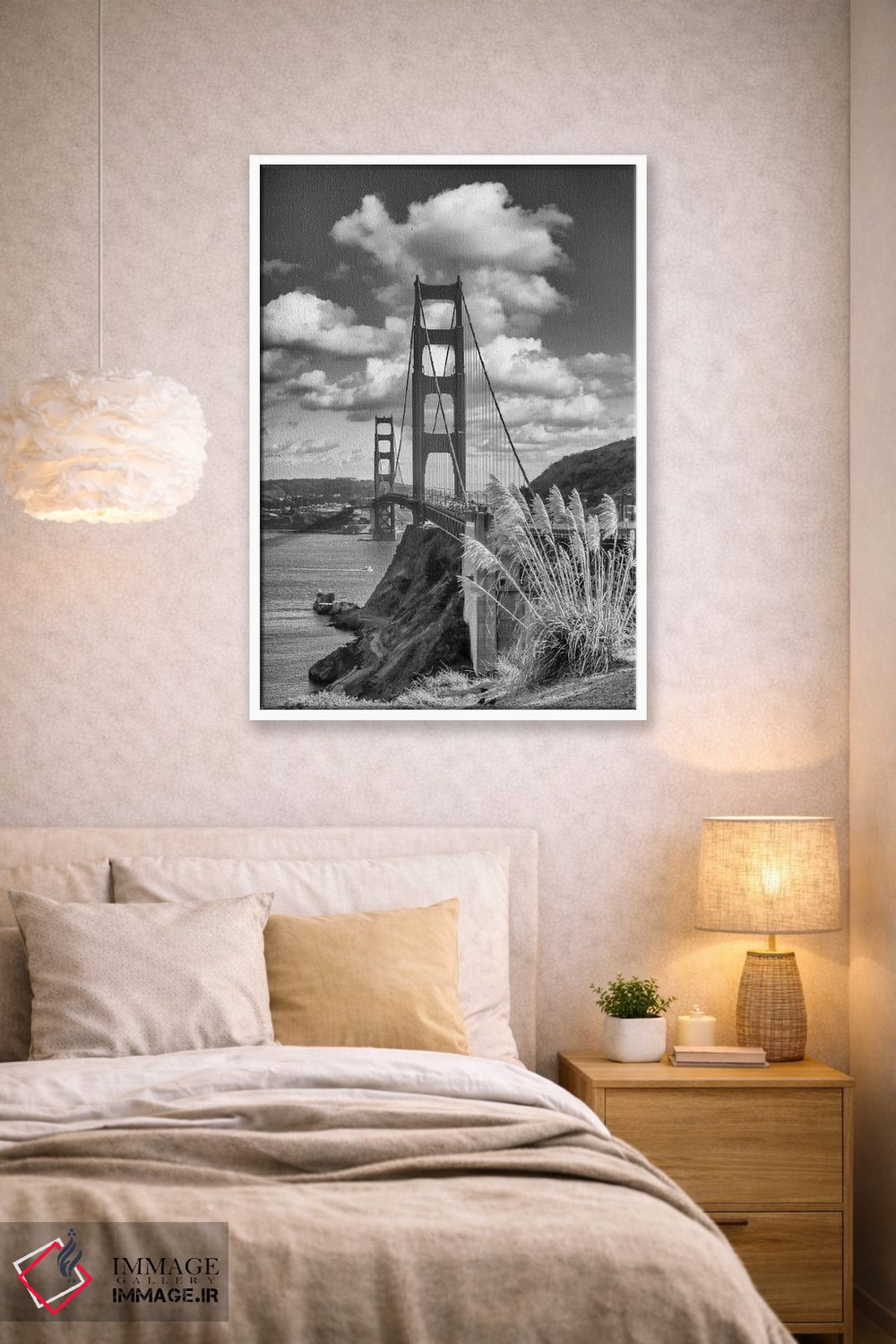 تابلو دکوراتیو پل گلدن گیت سانفرانسیسکو اثر ملانی ویولا - D1W