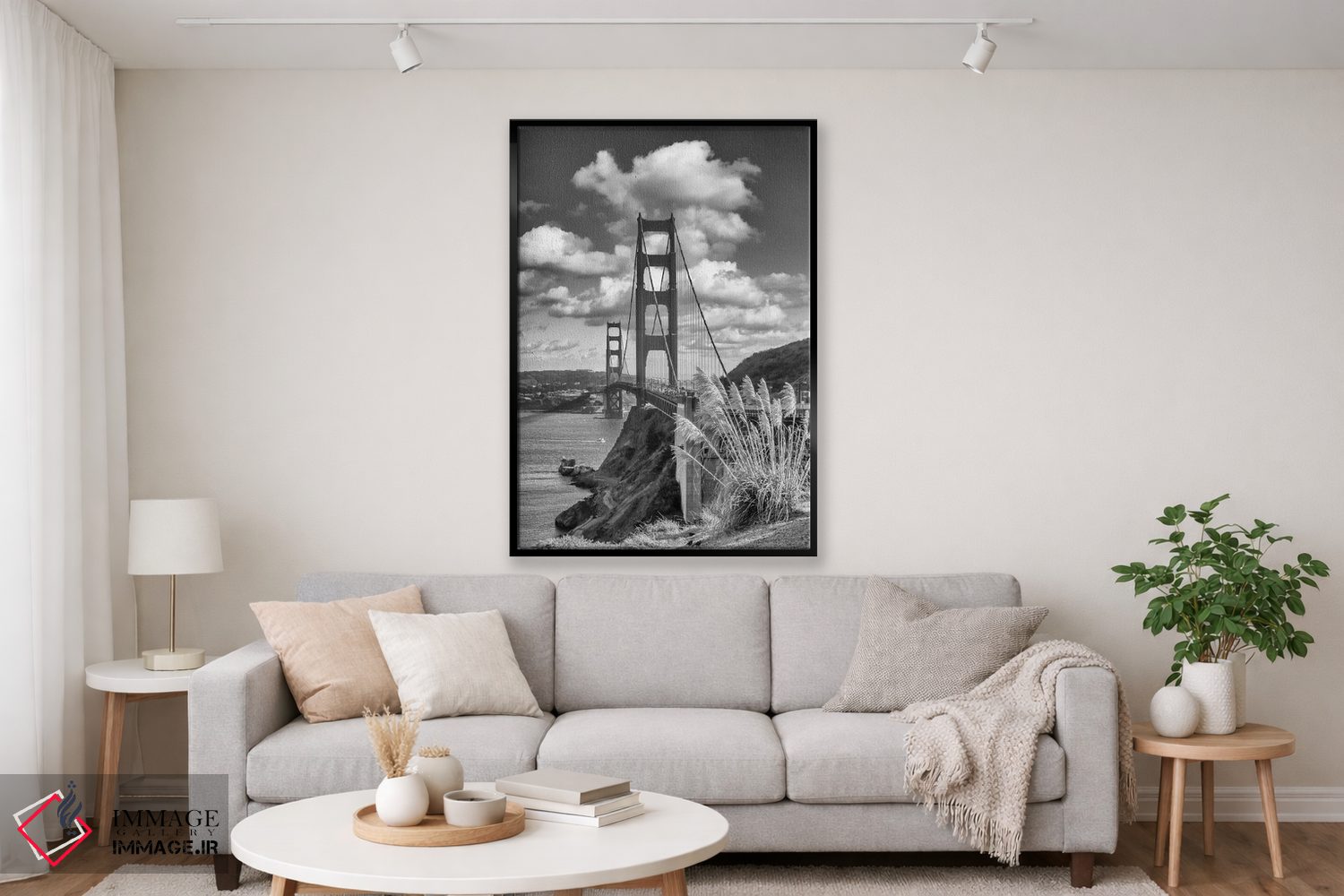 تابلو دکوراتیو پل گلدن گیت سانفرانسیسکو اثر ملانی ویولا - D2B