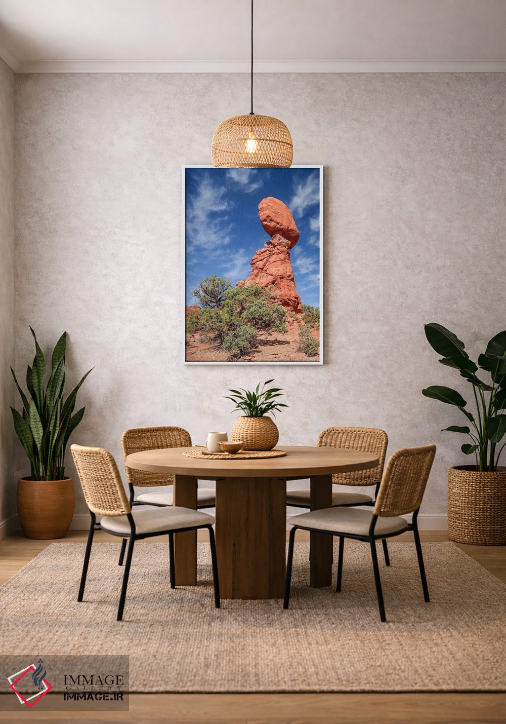 تابلو دکوراتیو صخره متعادل در پارک ملی آرچز اثر ملانی ویولا - D2W