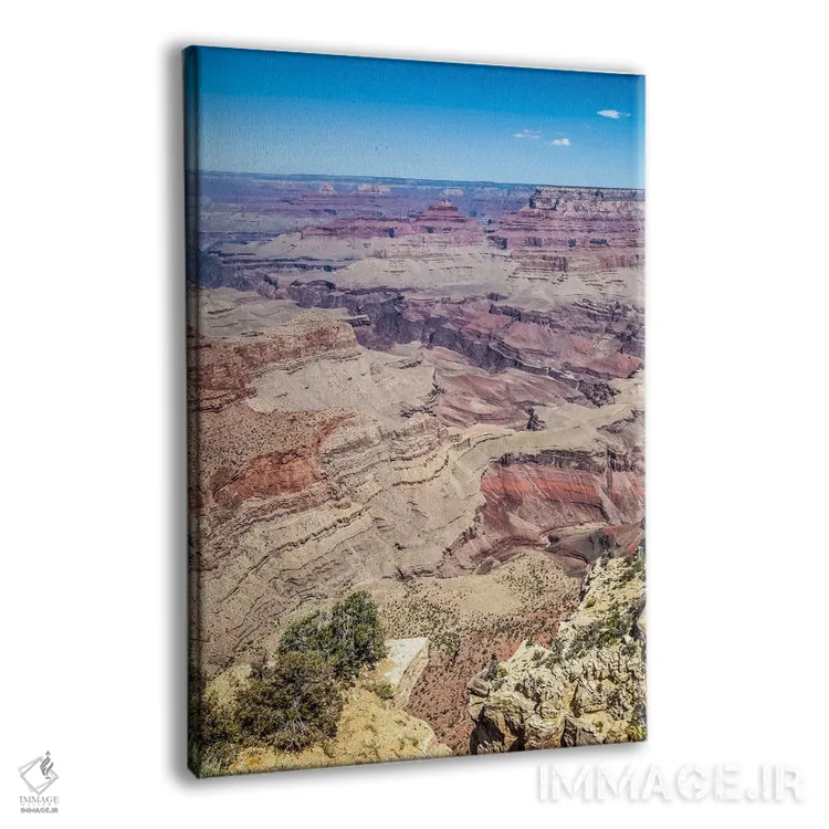 تابلو دکوراتیو برداشت هنری از گرند کنیون از نقطه موران اثر ملانی ویولا - نمای پرسپکتیو محصول