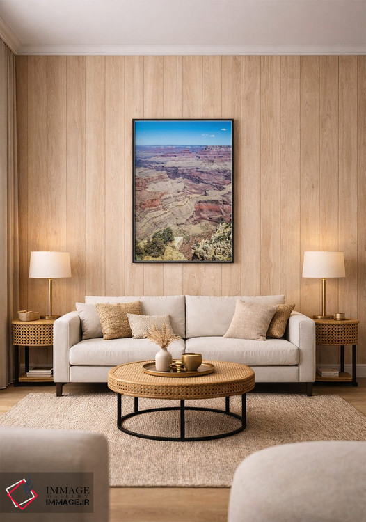تابلو دکوراتیو برداشت هنری از گرند کنیون از نقطه موران اثر ملانی ویولا - D1B
