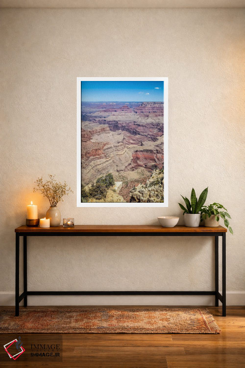 تابلو دکوراتیو برداشت هنری از گرند کنیون از نقطه موران اثر ملانی ویولا - D3W