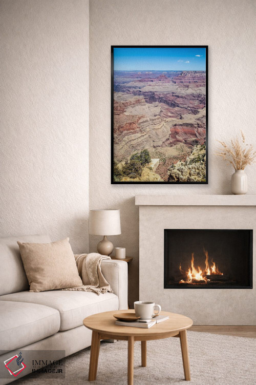 تابلو دکوراتیو برداشت هنری از گرند کنیون از نقطه موران اثر ملانی ویولا - D6B