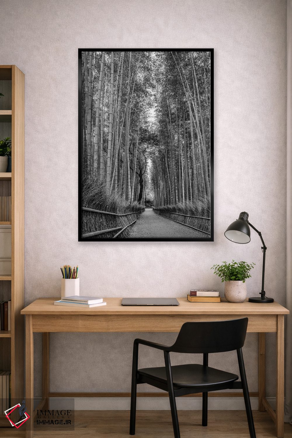 تابلو دکوراتیو جنگل باشکوه بامبوی آراشی یاما اثر ملانی ویولا - D2B