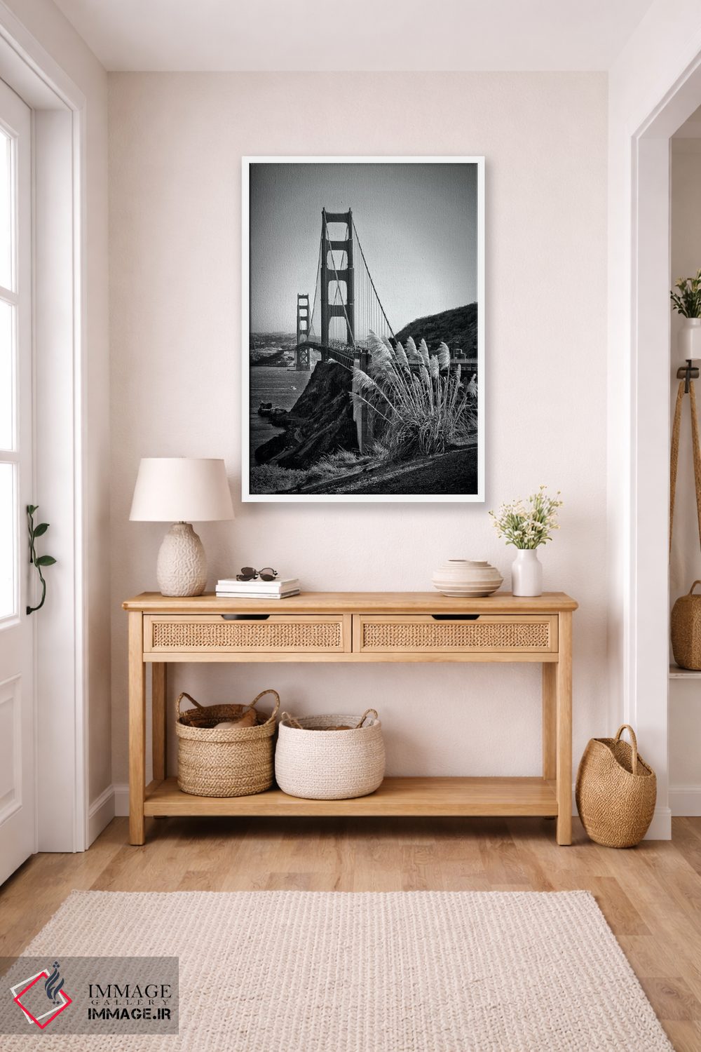 تابلو دکوراتیو پل گلدن گیت سانفرانسیسکو اثر ملانی ویولا - D4W