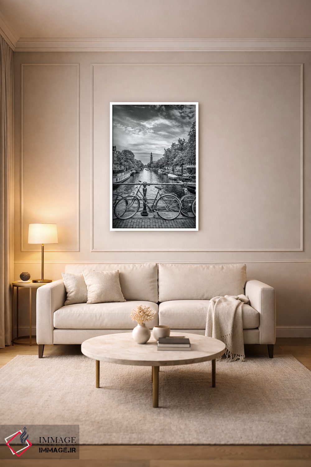 تابلو دکوراتیو آمستردام معمولی اثر ملانی ویولا - D4W